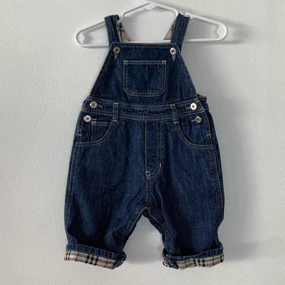 Burberry Baby Jean Overalls - SO CUTE! 3 months